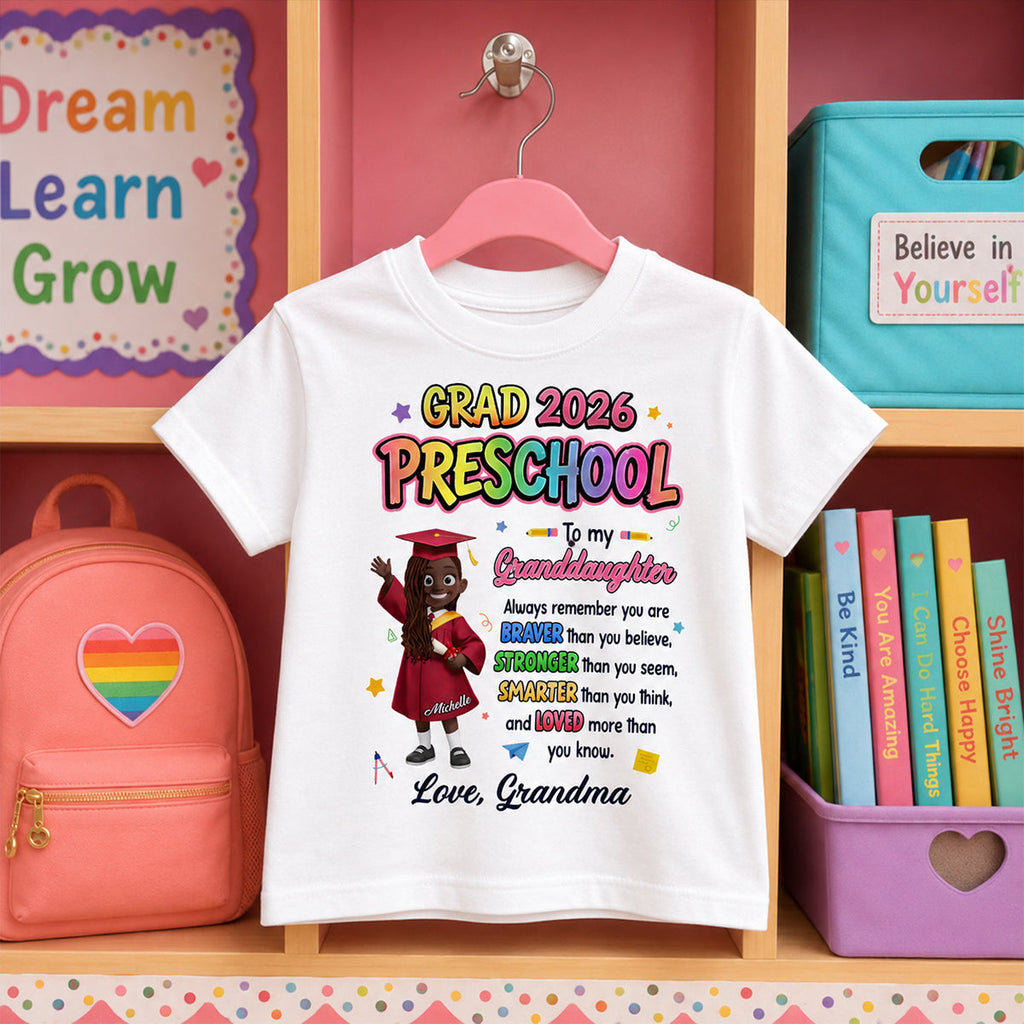 Preschool Kindergarten Graduation - Personalized Kid T-Shirt