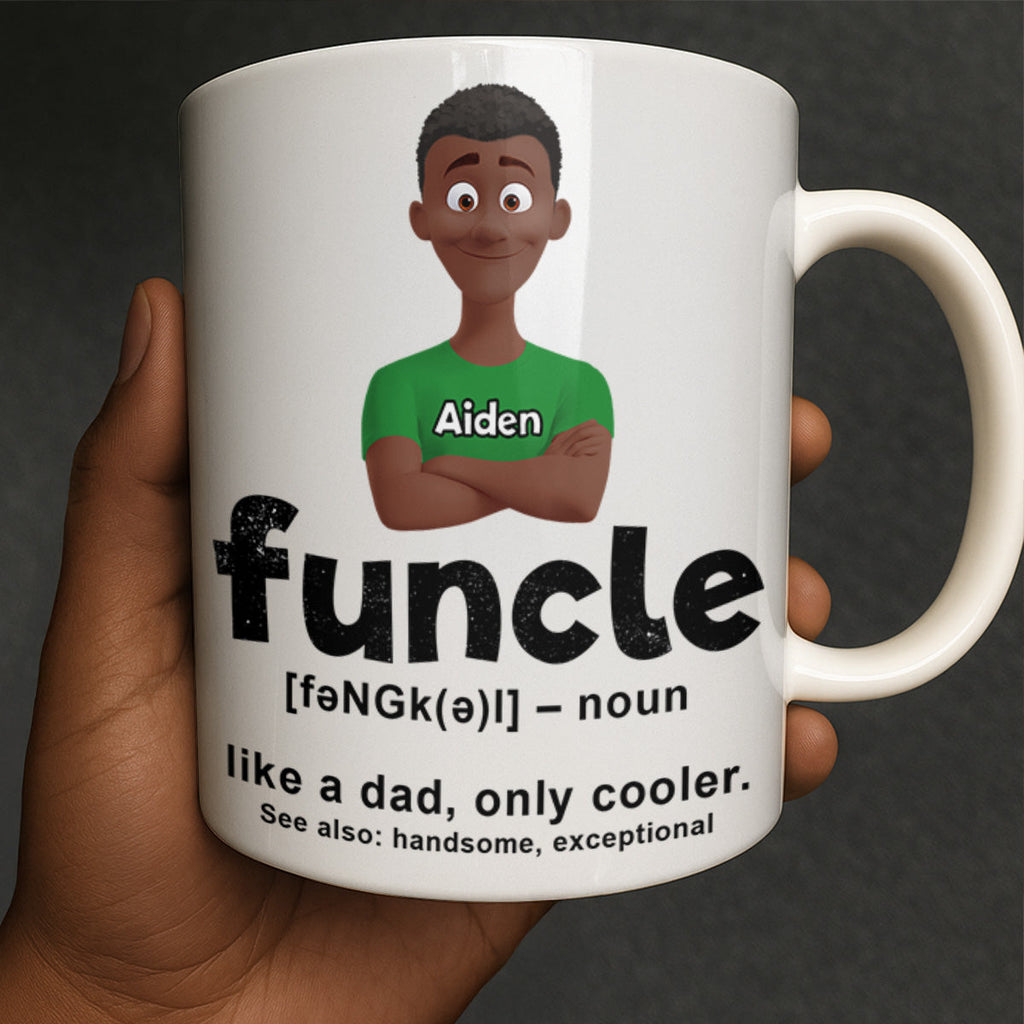 Cool Funcle - Personalized Ceramic Coffee Mug