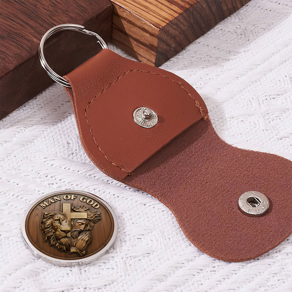 Man Of God - Personalized Pocket Hug