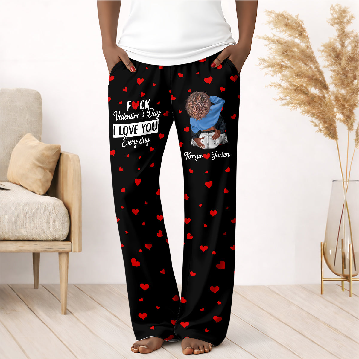 I Love You Every Day - Personalized Lounge Pants