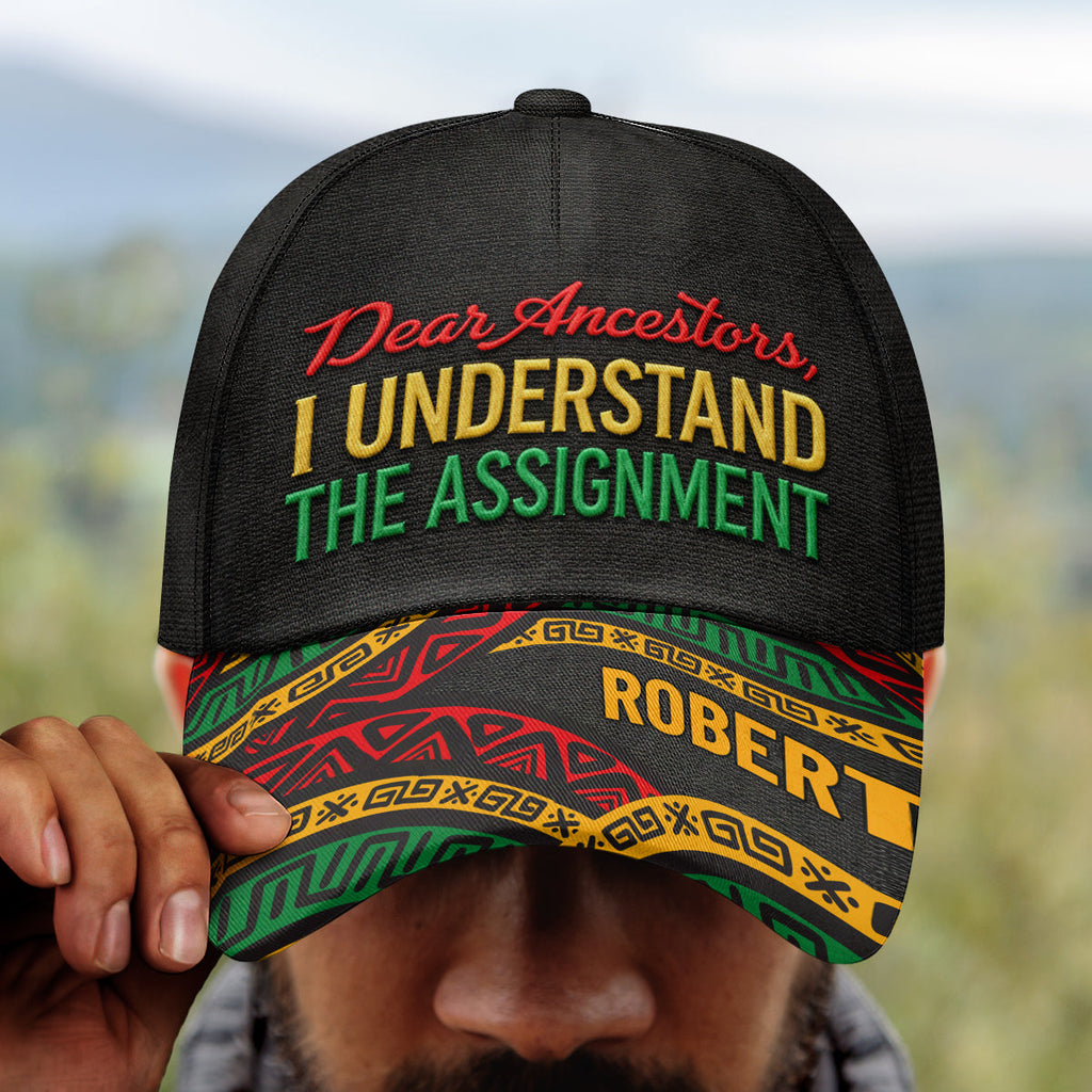 I Understand The Assignment - Personalized Classic Cap