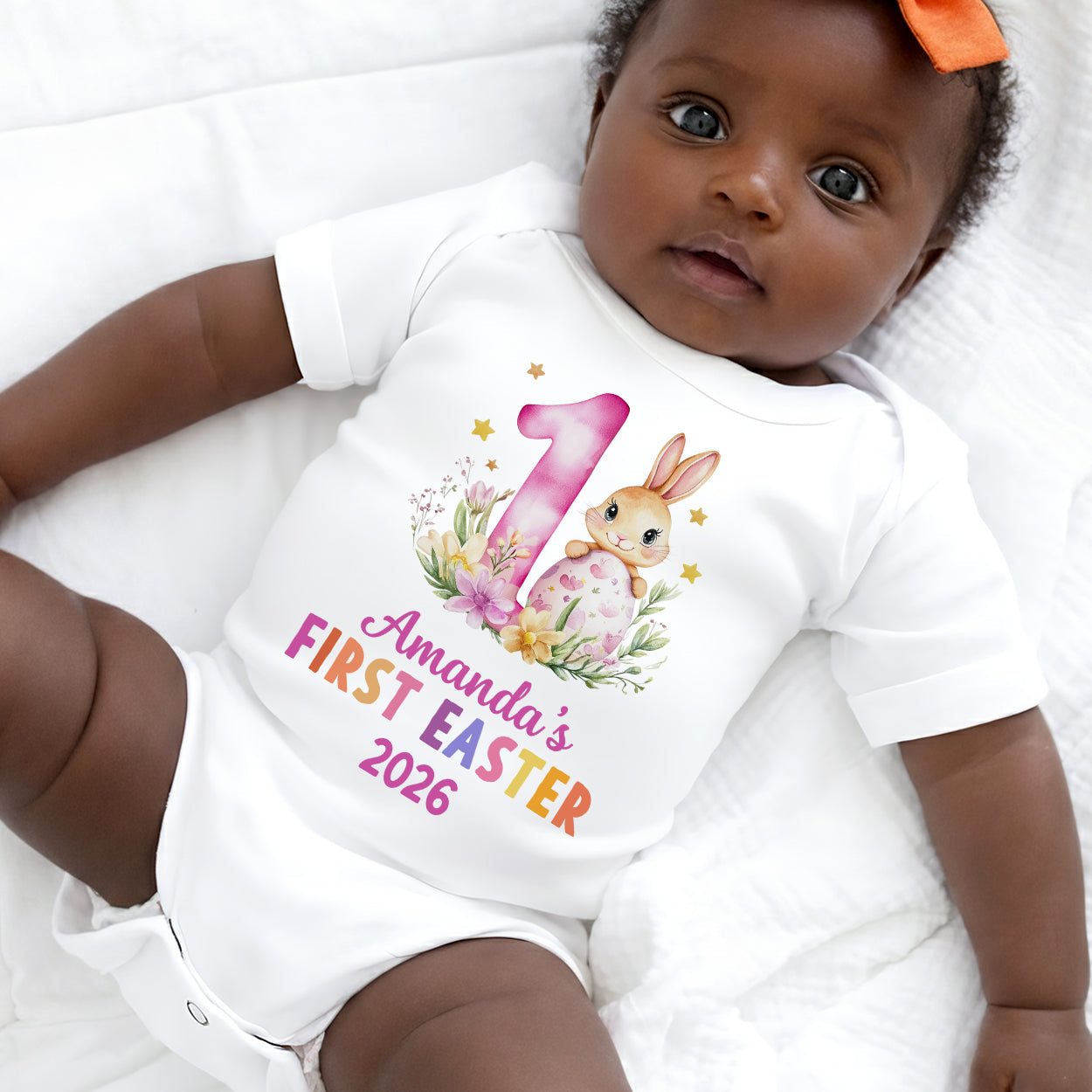 Baby's First Easter - Personalized Baby Onesie