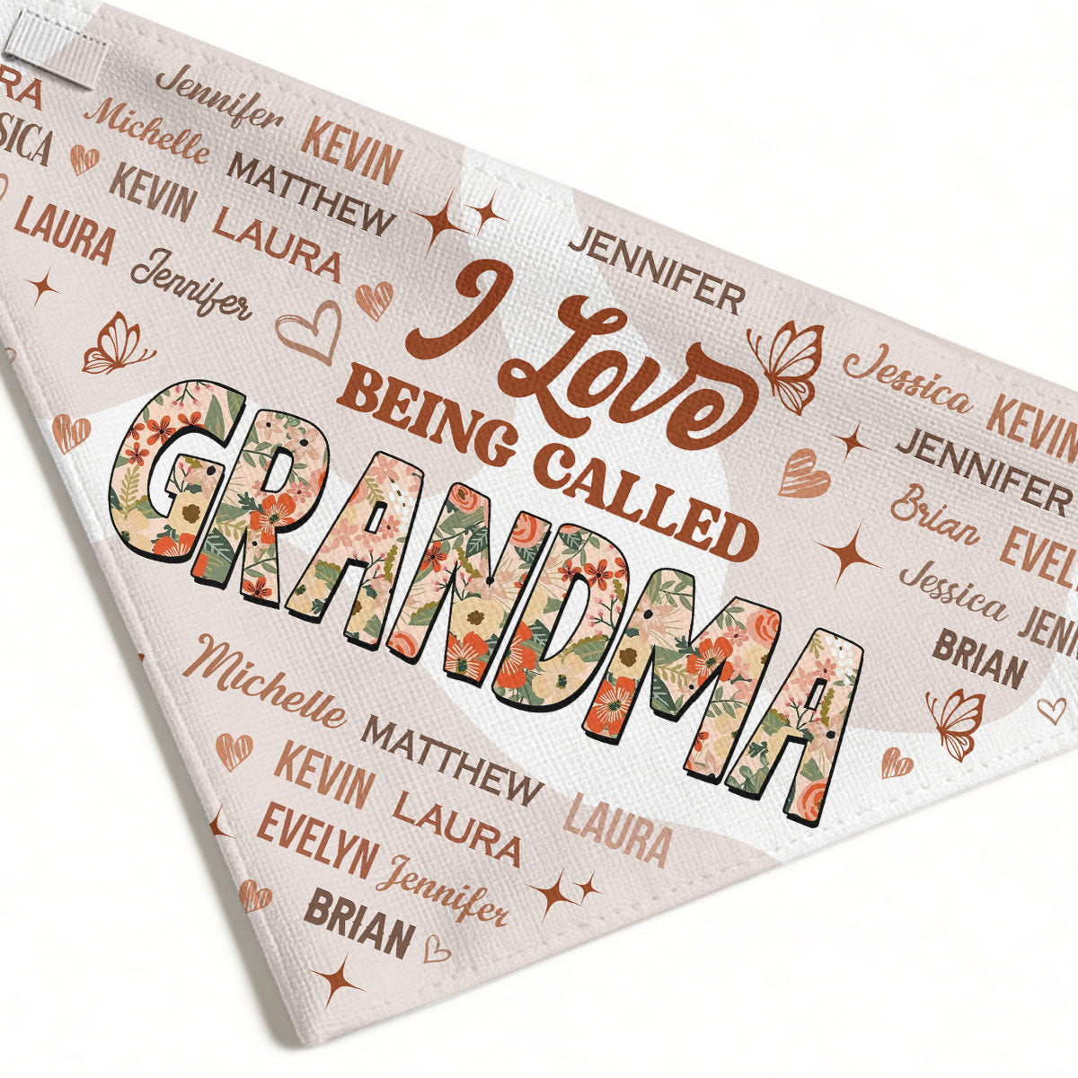 I Love Being Called Grandma - Personalized Shawl Wrap