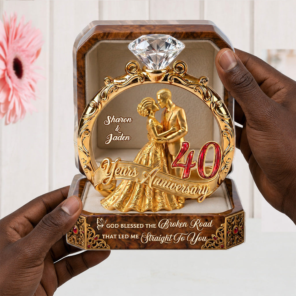 From Our First Kiss Till Our Last Breath - Personalized Custom Shaped Acrylic Plaque