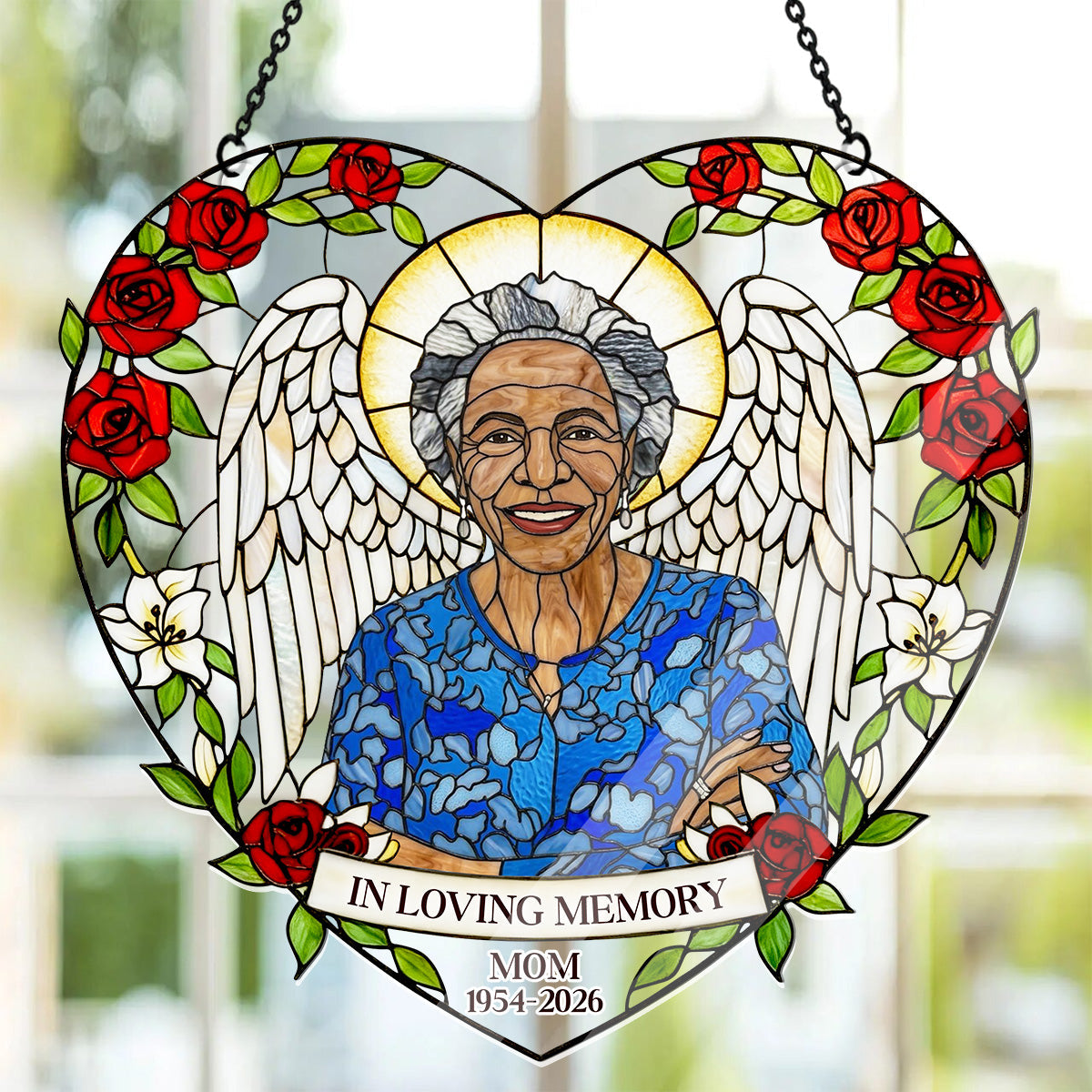 In Loving Memory - Personalized Acrylic Suncatcher