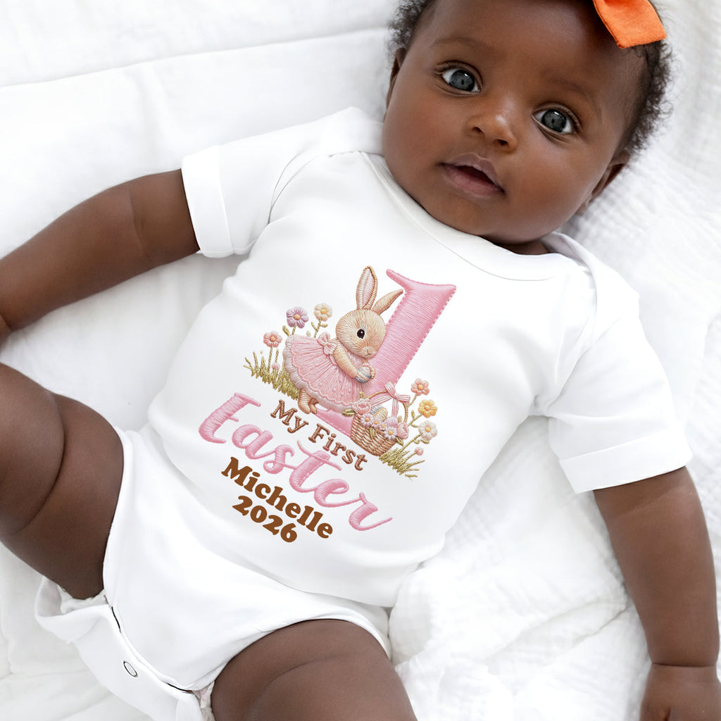 Baby's First Easter - Personalized Baby Onesie