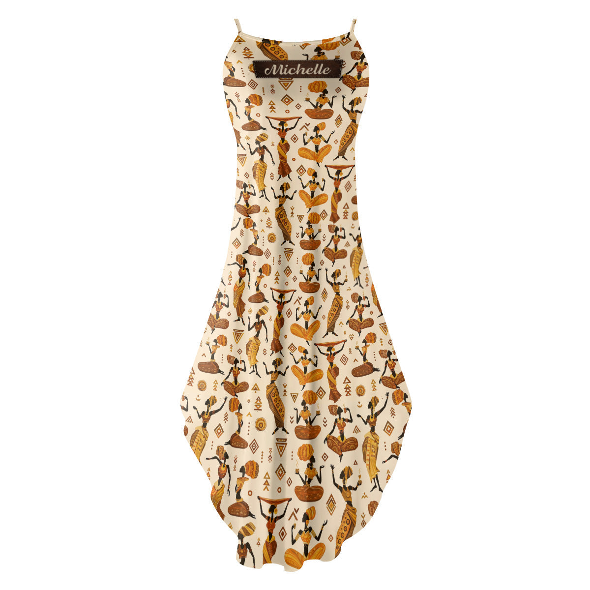 Vibrant African Heritage Life - Personalized Maxi Dress