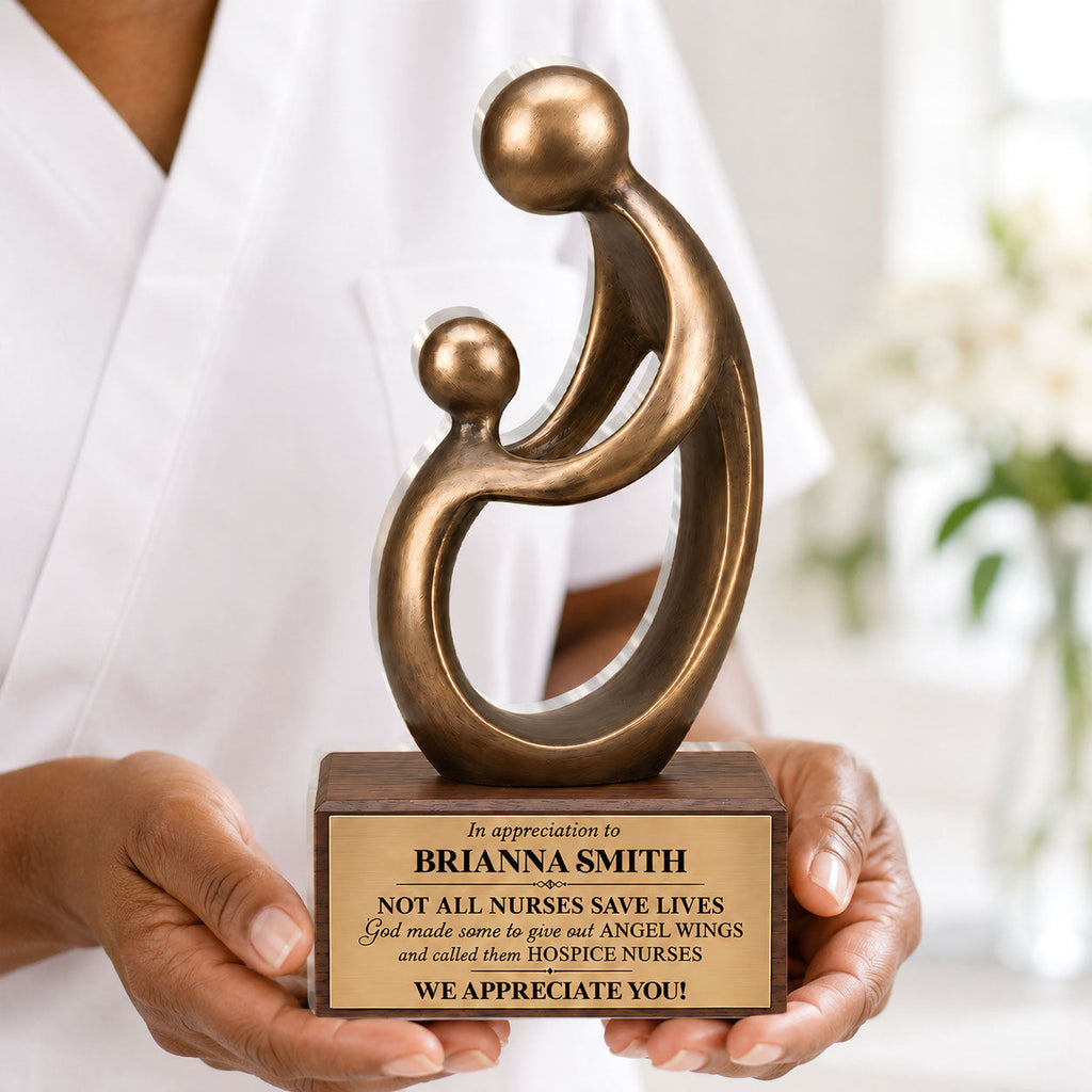 Hospice Nurses Gift Nurse Appreciation Gift - Personalized Custom Shaped Acrylic Plaque