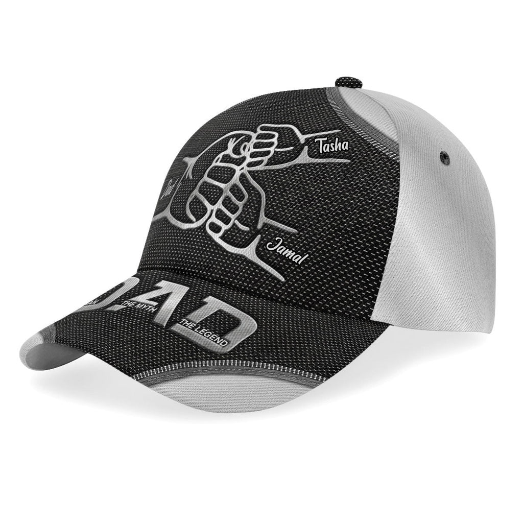 Dad The Man The Myth The Legend - Personalized Classic Cap