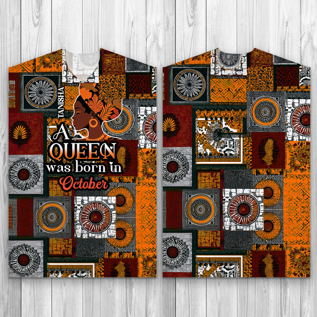 A Beautiful Queen - Personalized Kaftan Dress
