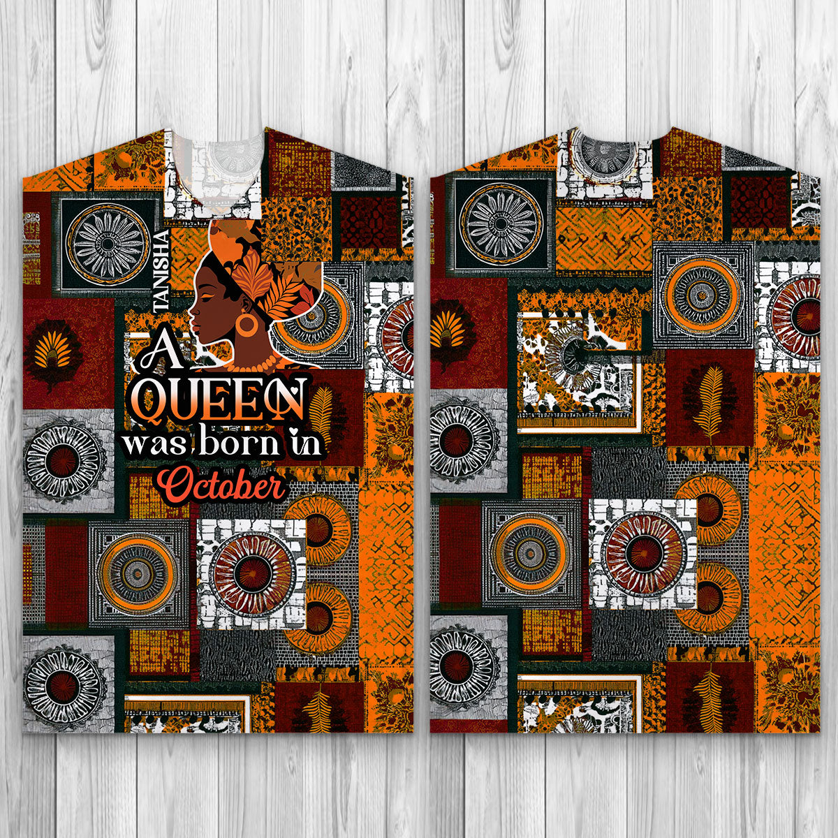 A Beautiful Queen - Personalized Kaftan Dress