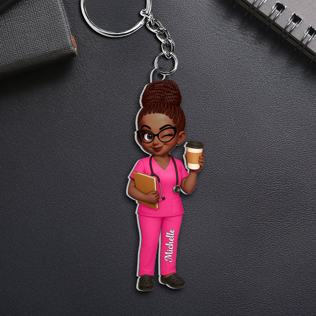 I'm A Nurse - Personalized Acrylic Keychain