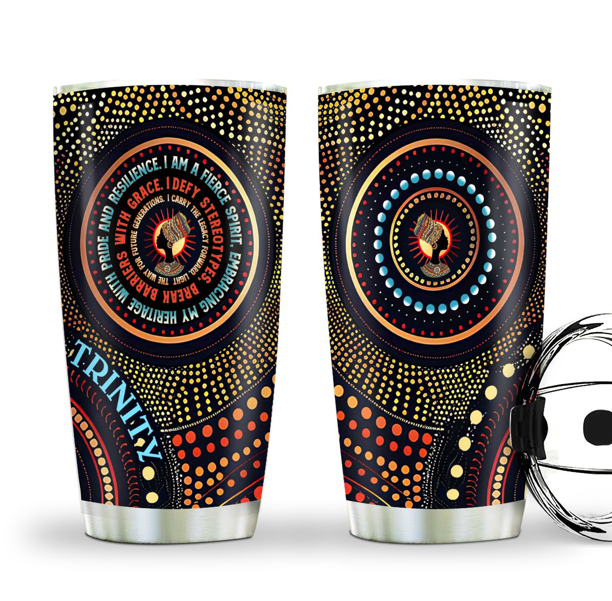 Mantra - Personalized Stainless Steel Tumbler