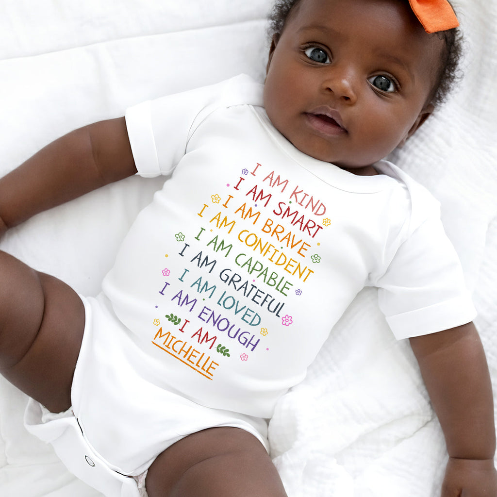 I Am - Personalized Baby Onesie