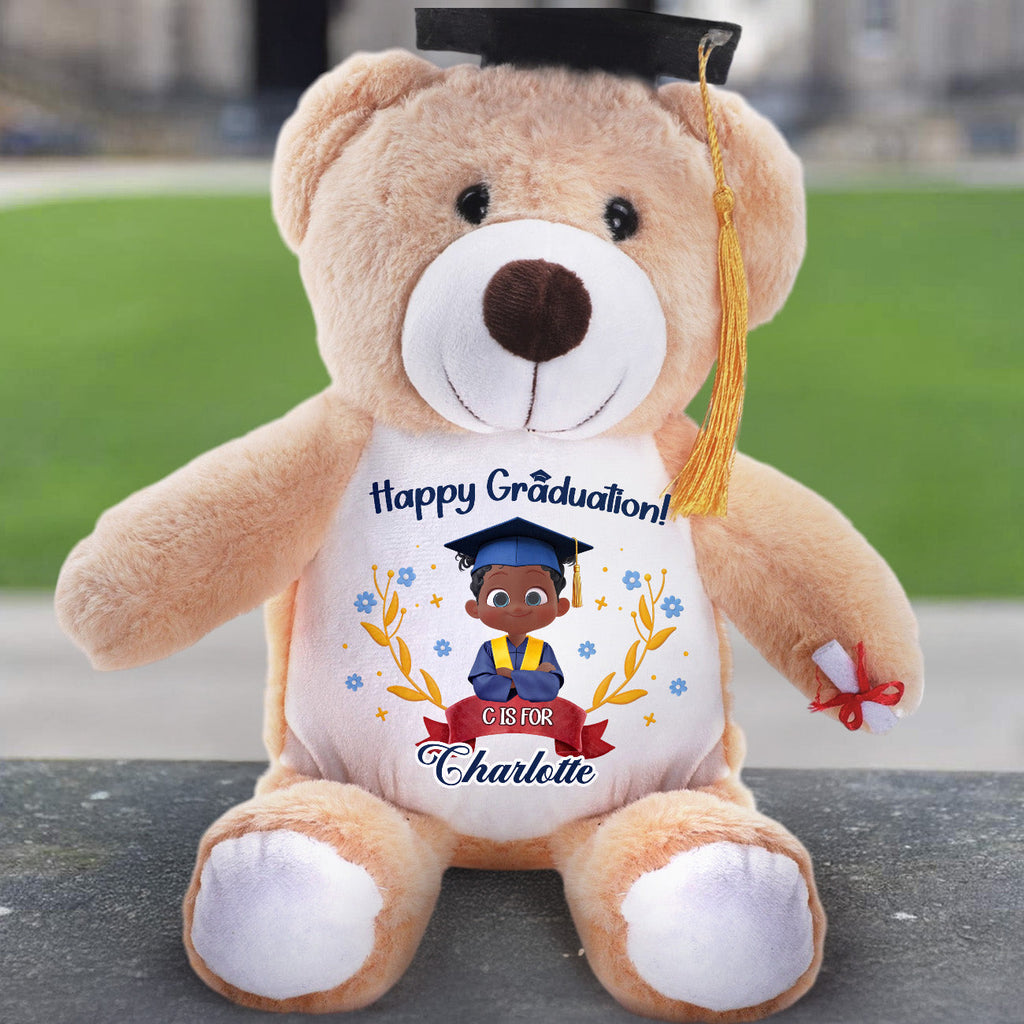 Happy Graduation - Personalized Graduation Teddy Bear