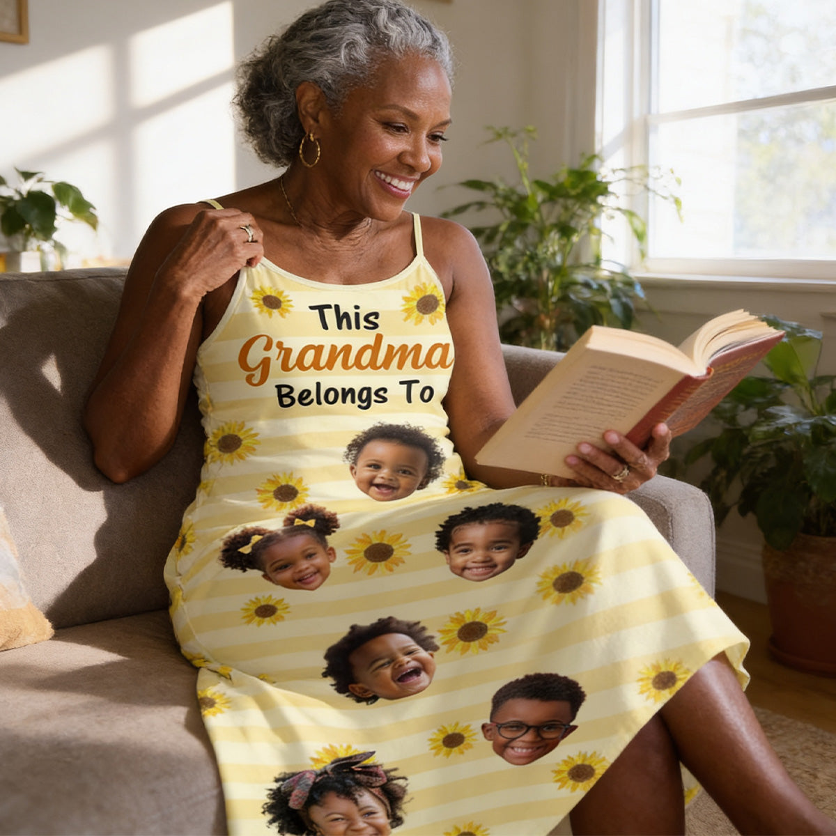 This Grandma Belongs To - Personalized Maxi Dress
