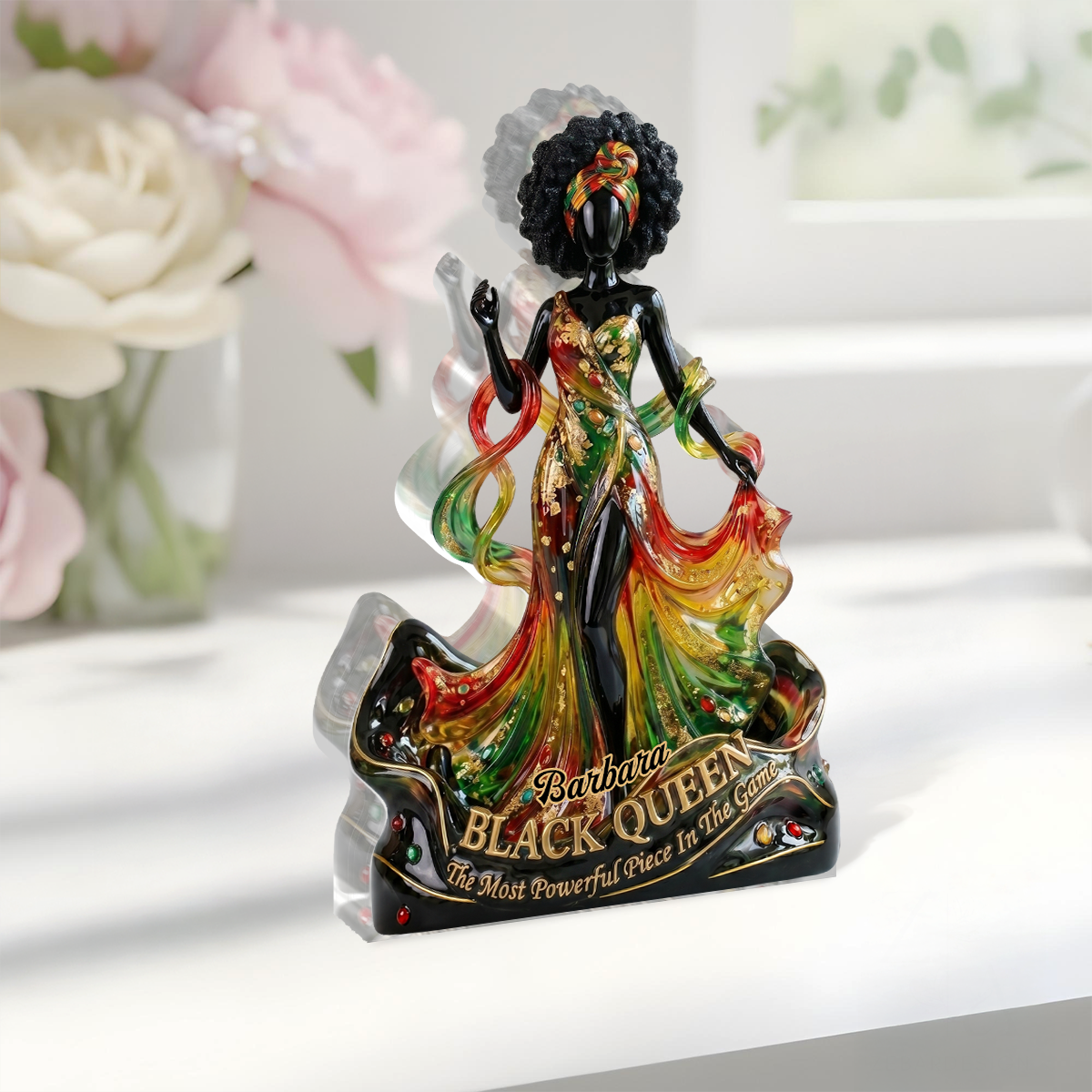 The Most Powerful Piece In Juneteenth - Personalized Custom Shaped Acrylic Plaque