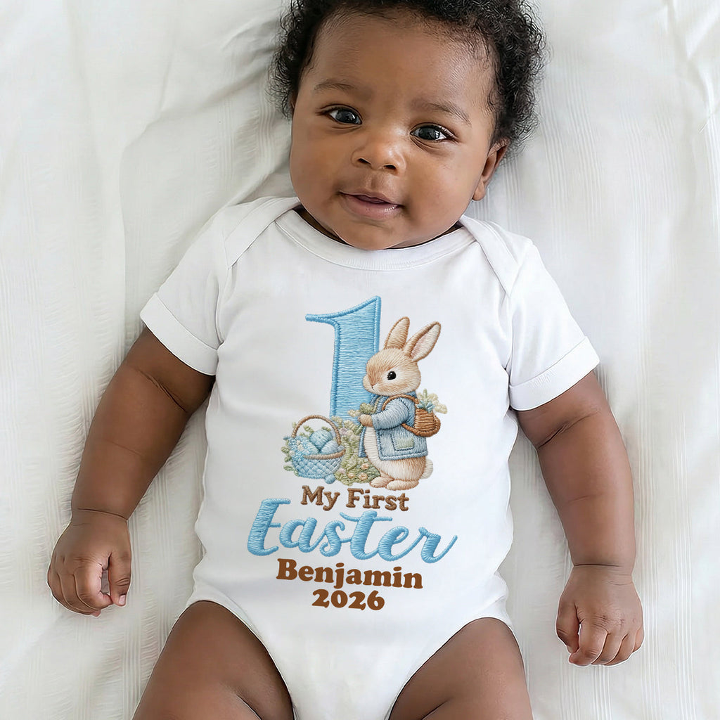 Baby's First Easter - Personalized Baby Onesie