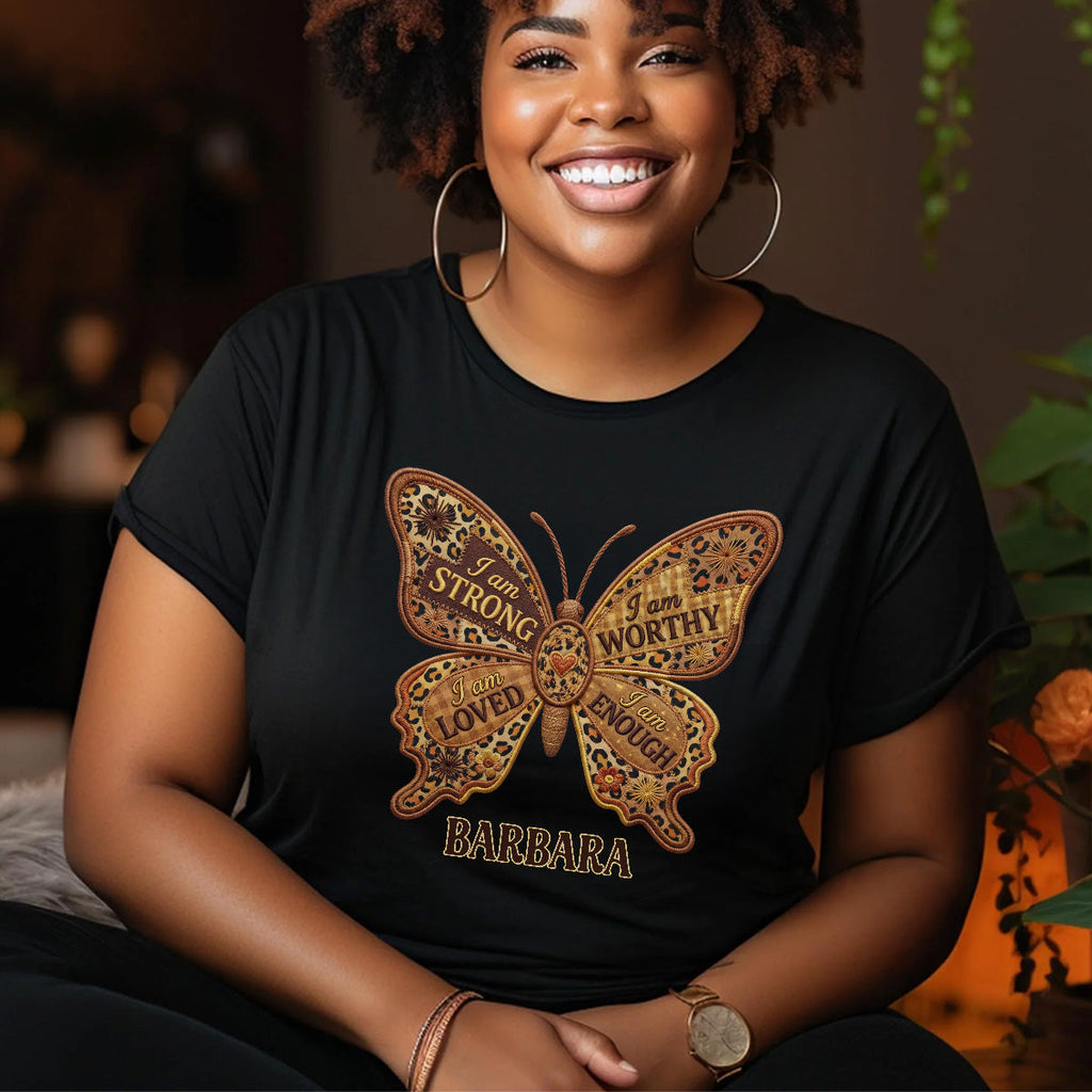 I Am Strong - Personalized 2D Unisex T-shirt