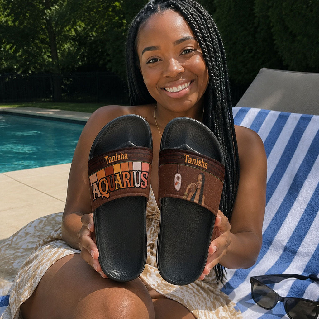 Horoscope - Personalized Slide Sandals