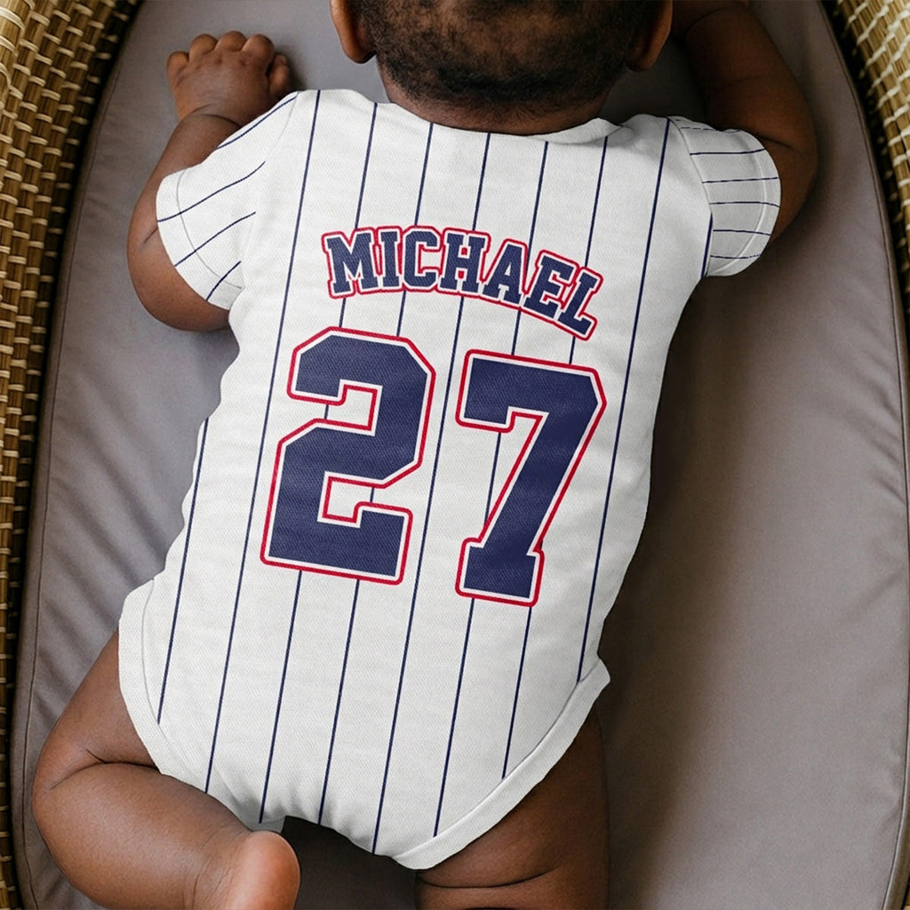 Rookie of The Year - Personalized All Over Print Onesie