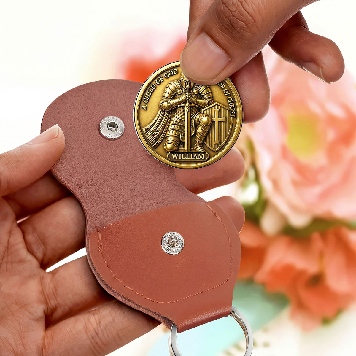 Put On The Full Armor Of God - Personalized Pocket Hug