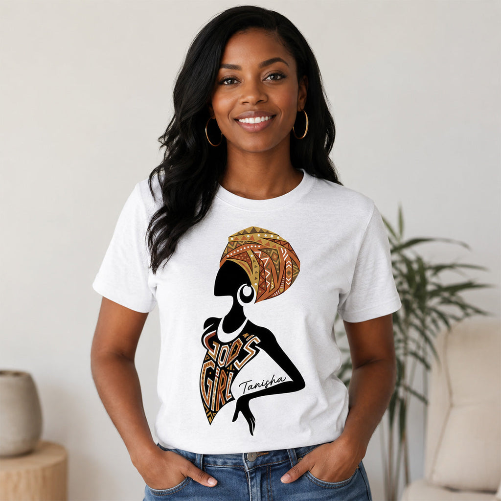 God's Girl - Personalized 2D Unisex T-shirt