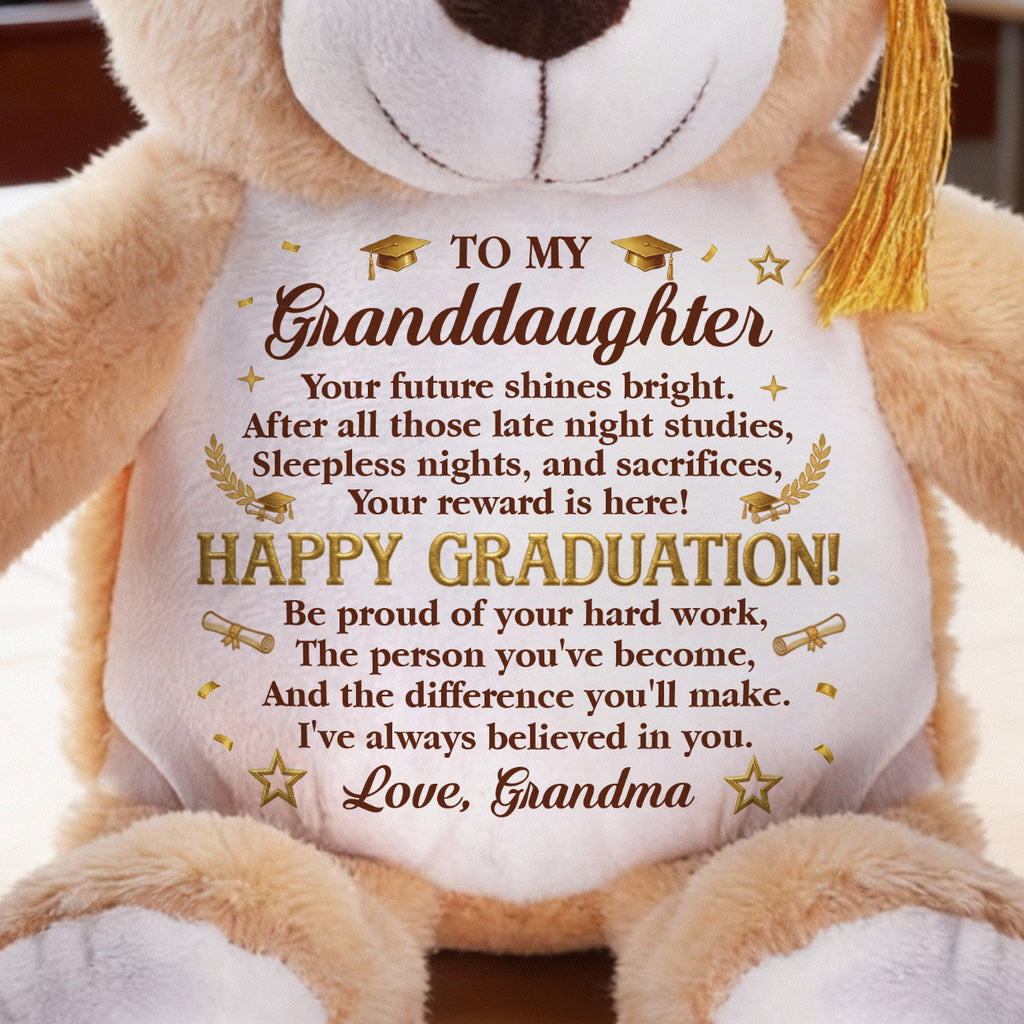 I've Always Believed In You - Personalized Graduation Teddy Bear