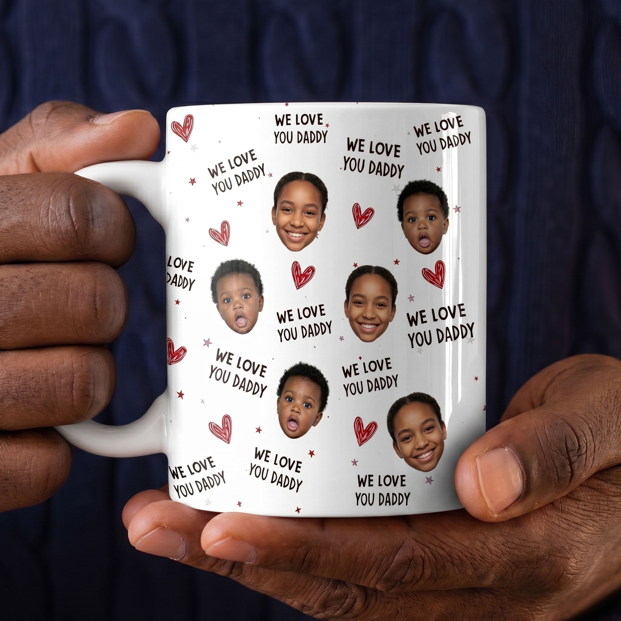I Love You Daddy - Personalized Ceramic Coffee Mug