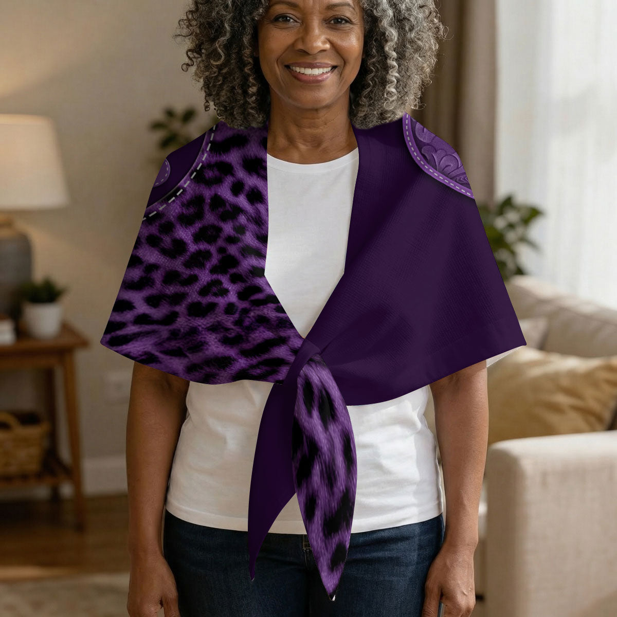Grandma's Heart - Personalized Shawl Wrap