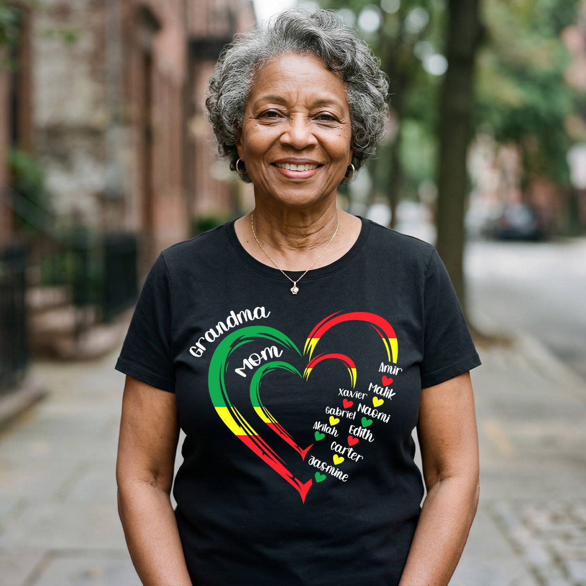 Heart In Heart - Personalized 2D Unisex T-shirt