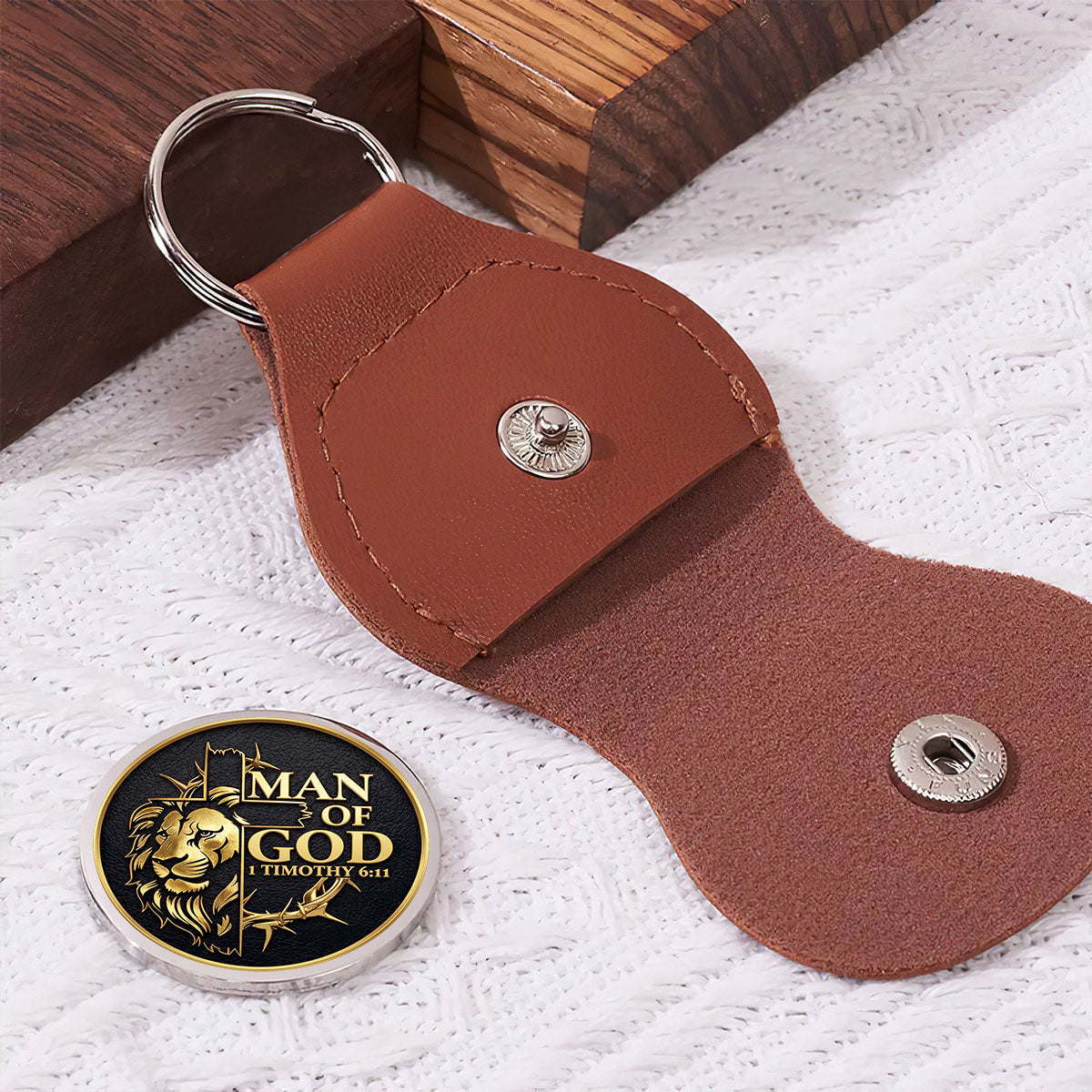 Man Of God - Personalized Pocket Hug