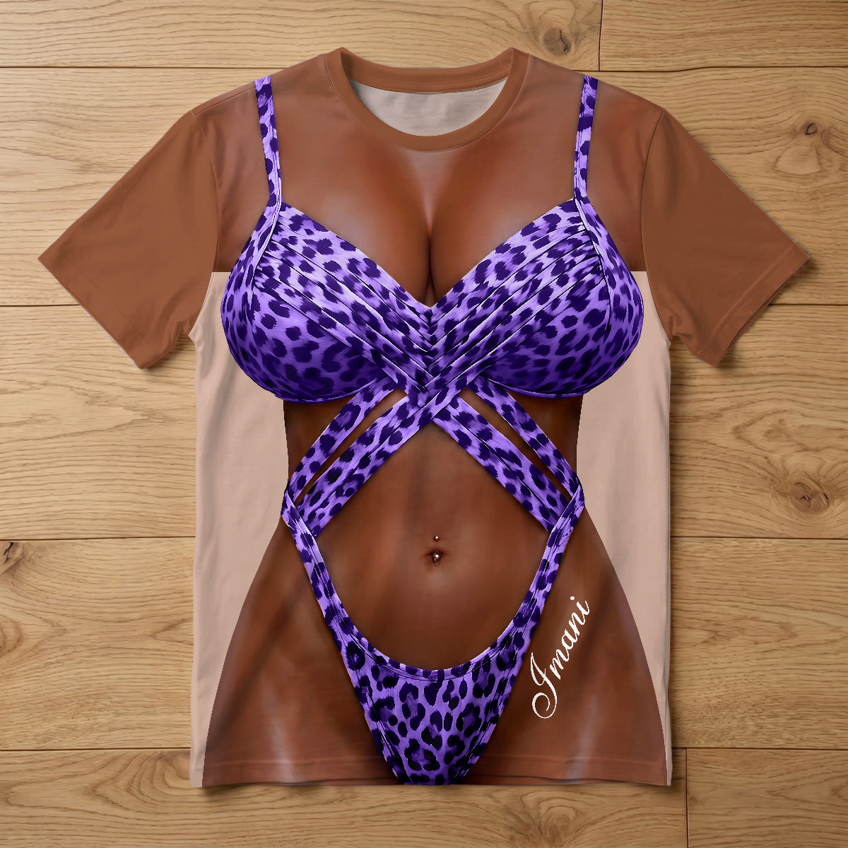 Summer Vacation And Travel Gifts For Bestie - Personalized All-Over-Print T-Shirt