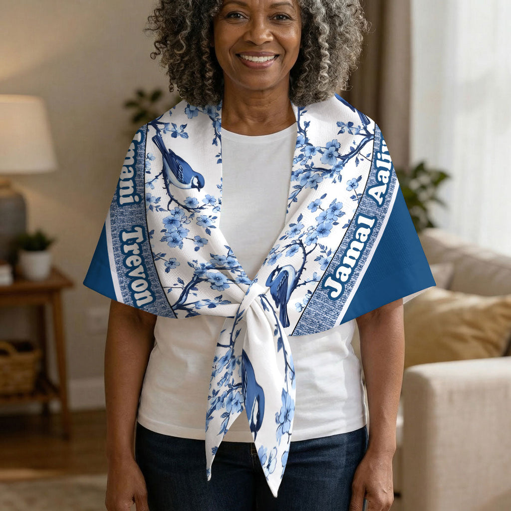 Grandma's Kisses - Personalized Shawl Wrap