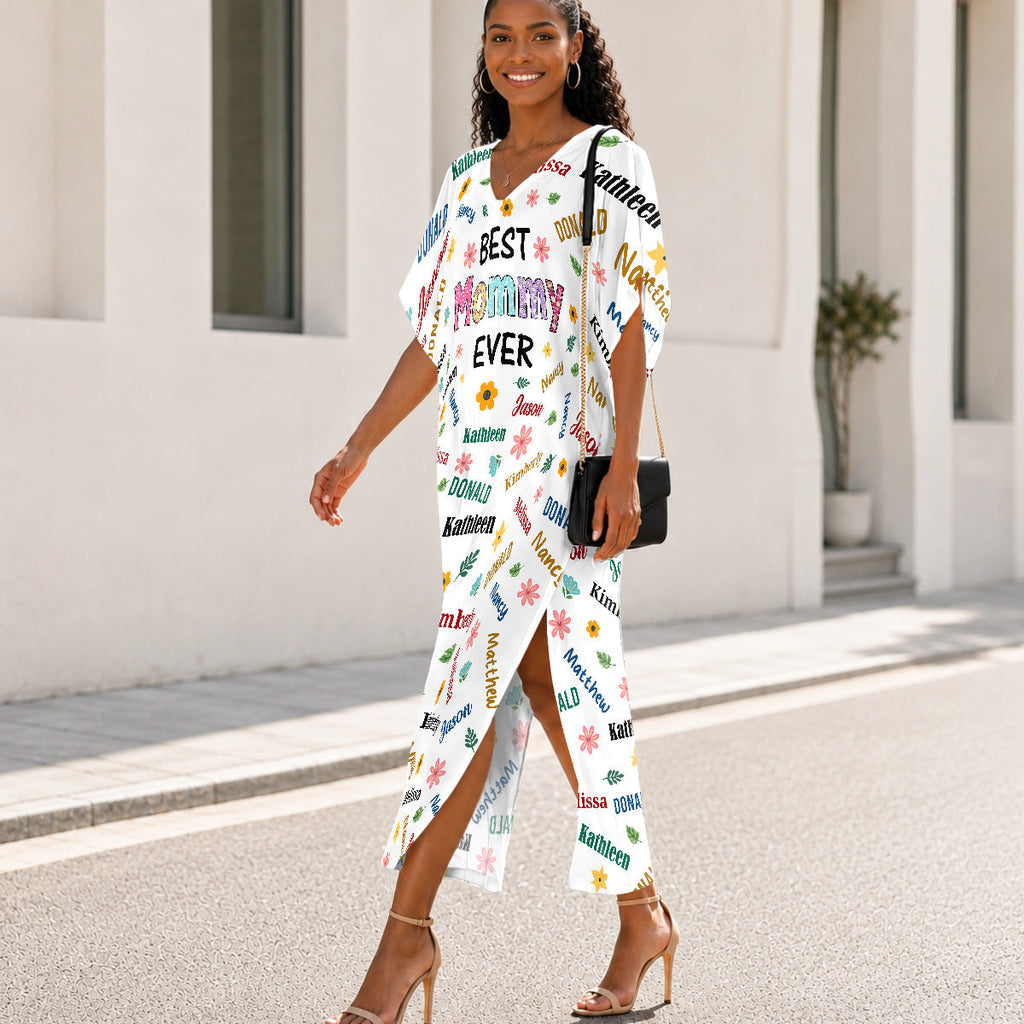 Best Nana Ever - Personalized Kaftan Dress