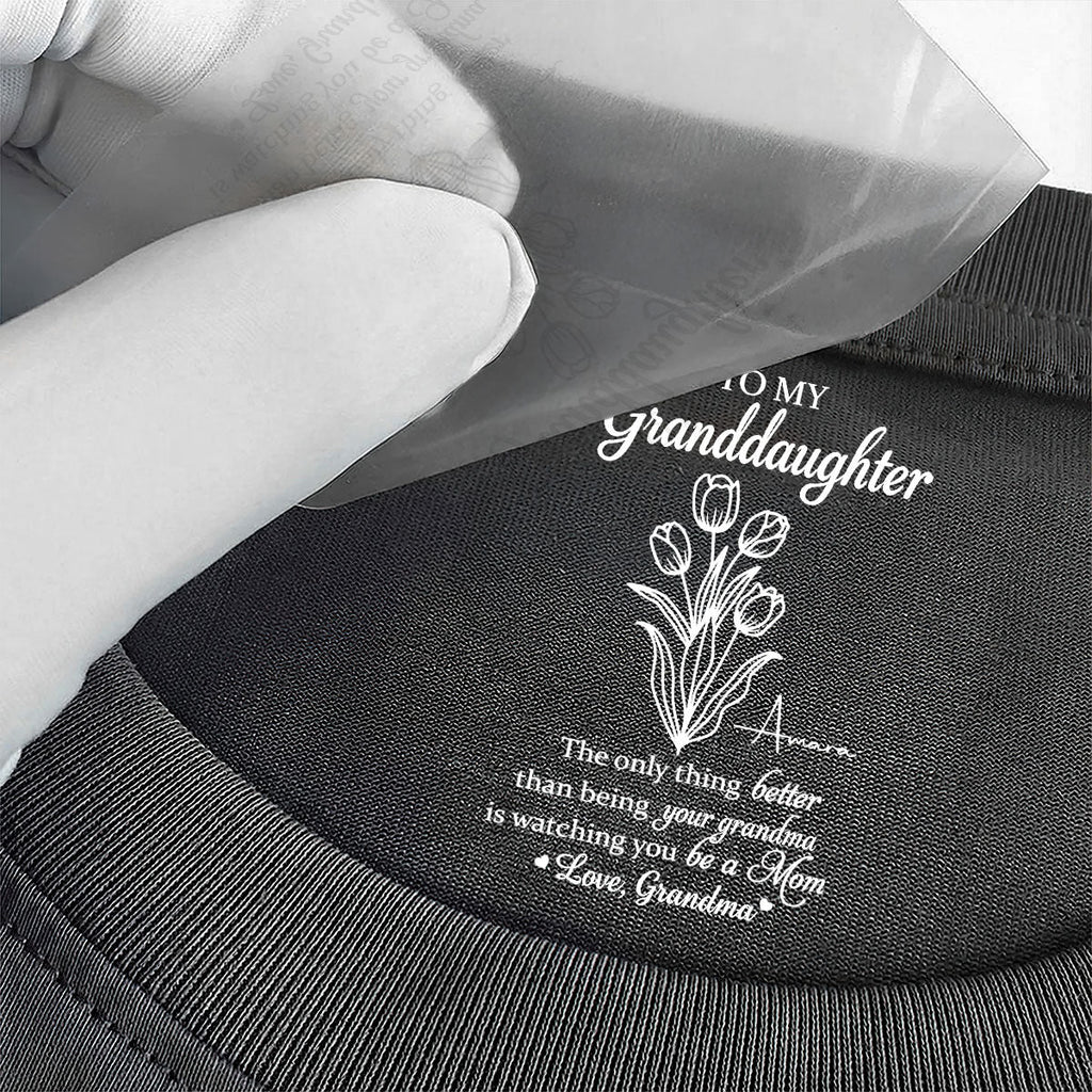 The Only Thing Better Than Being Your Mother - Personalized Shirt With Design Inner Neck