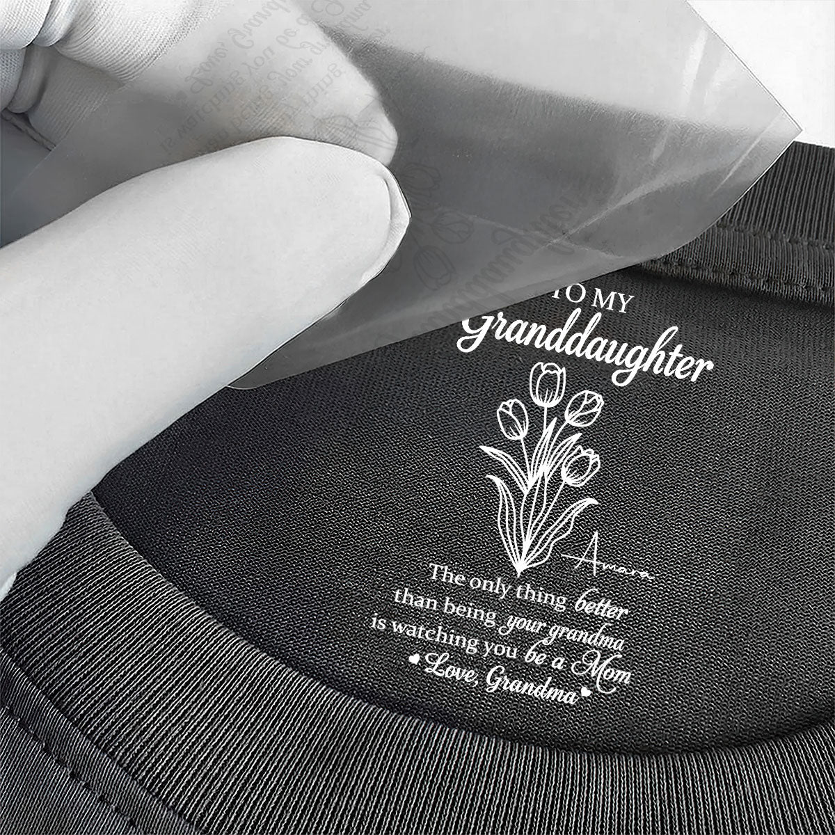 The Only Thing Better Than Being Your Mother - Personalized Shirt With Design Inner Neck