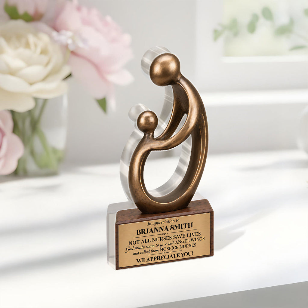 Hospice Nurses Gift Nurse Appreciation Gift - Personalized Custom Shaped Acrylic Plaque