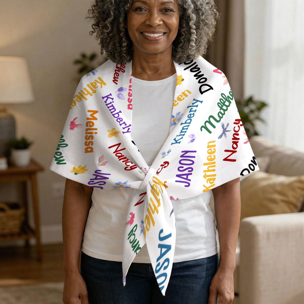 Love Being Called Grandma - Personalized Shawl Wrap