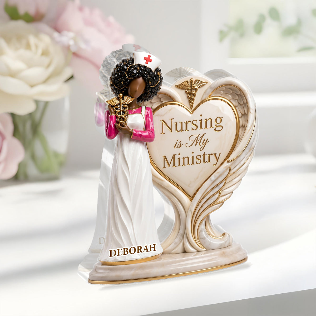 Nursing Is My Ministry - Personalized Custom Shaped Acrylic Plaque
