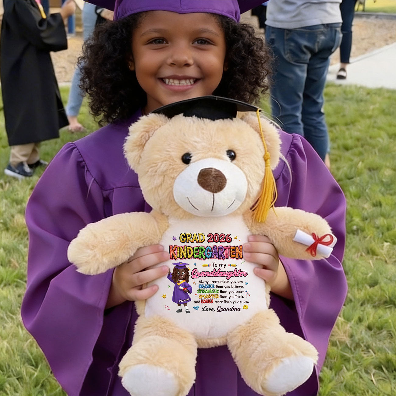 Preschool Kindergarten Graduation - Personalized Graduation Teddy Bear