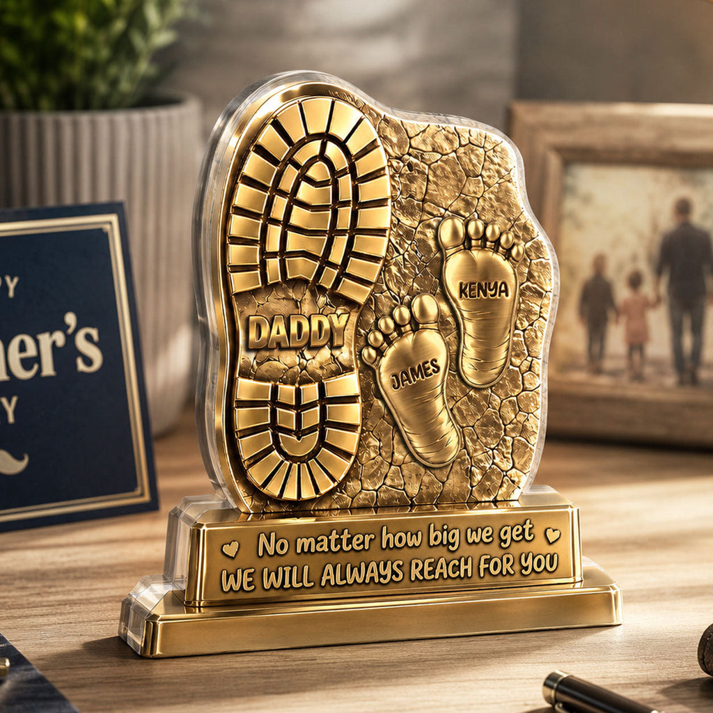 We Will Always Reach For You - Personalized Custom Shaped Acrylic Plaque