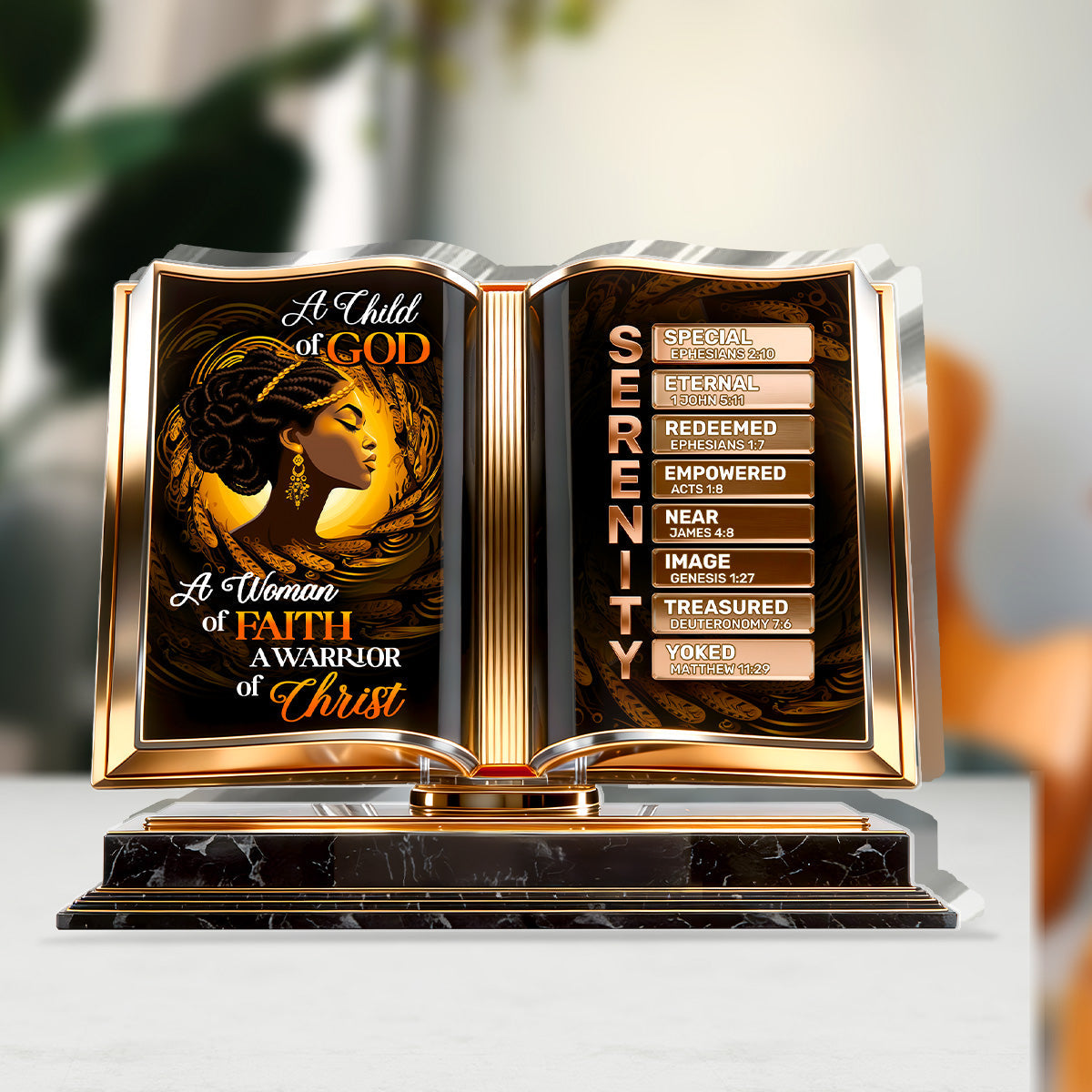 A Child Of God - Personalized Custom Shaped Acrylic Plaque