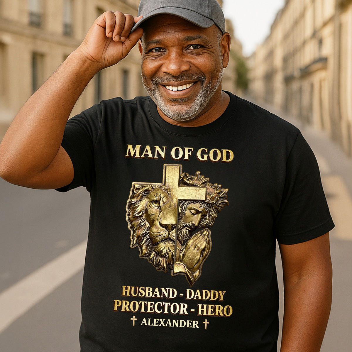 Man Of God - Personalized 2D Unisex T-shirt