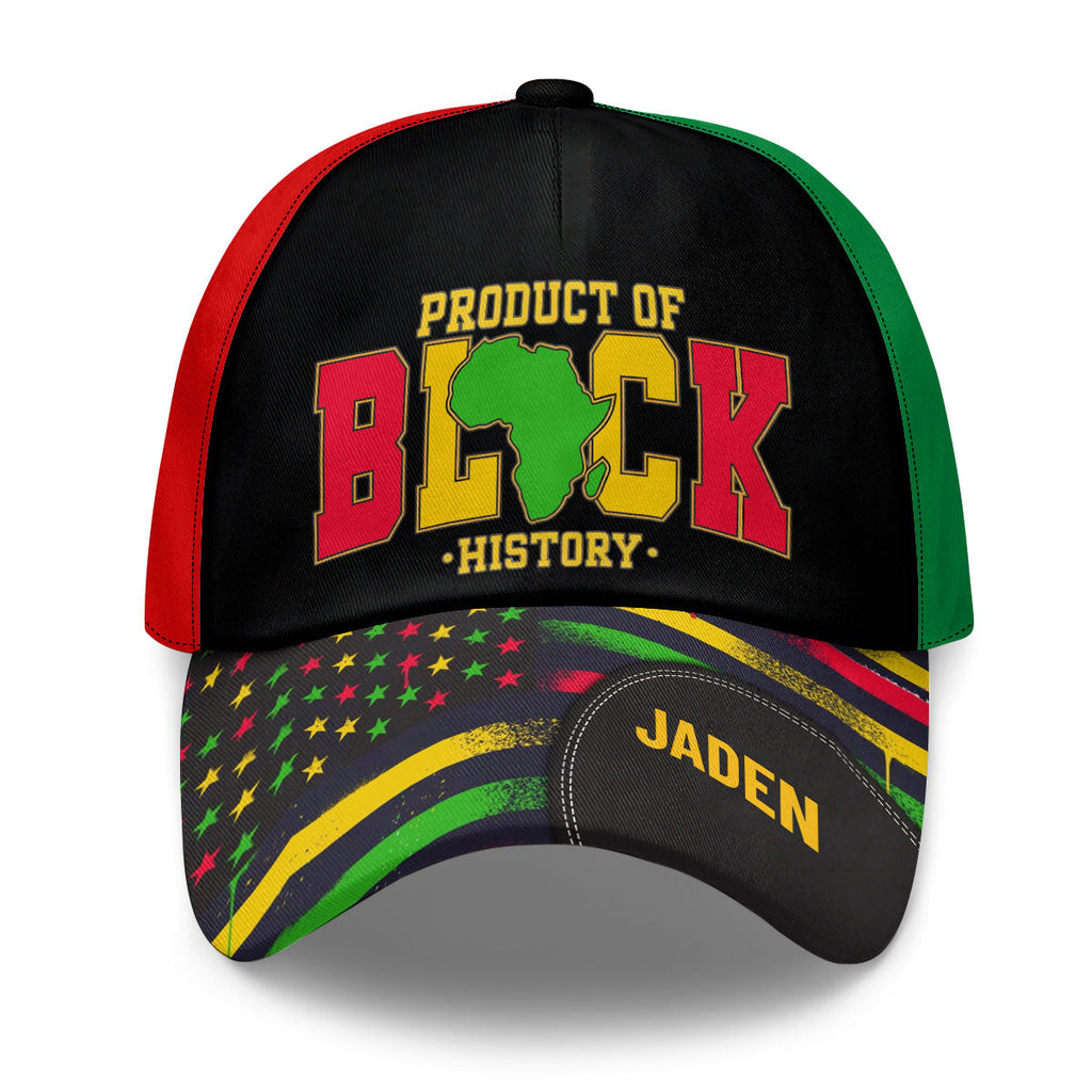 Product Of Black History - Personalized Classic Cap