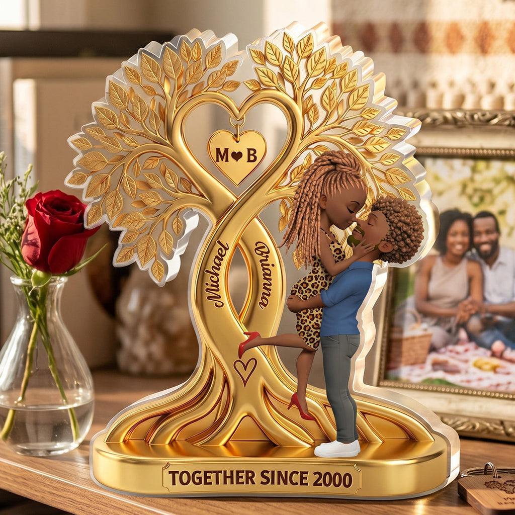 Together Since - Personalized Custom Shaped Acrylic Plaque