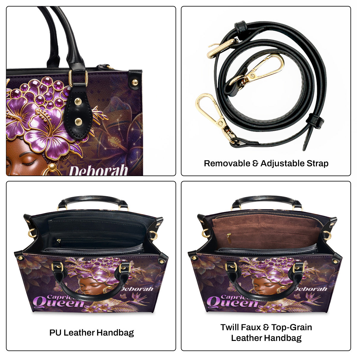 The Zodiac - Personalized Leather Handbag