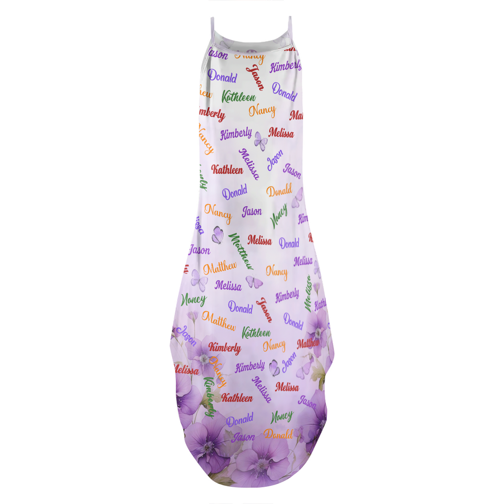 I Love Being A Grandma - Personalized Maxi Dress