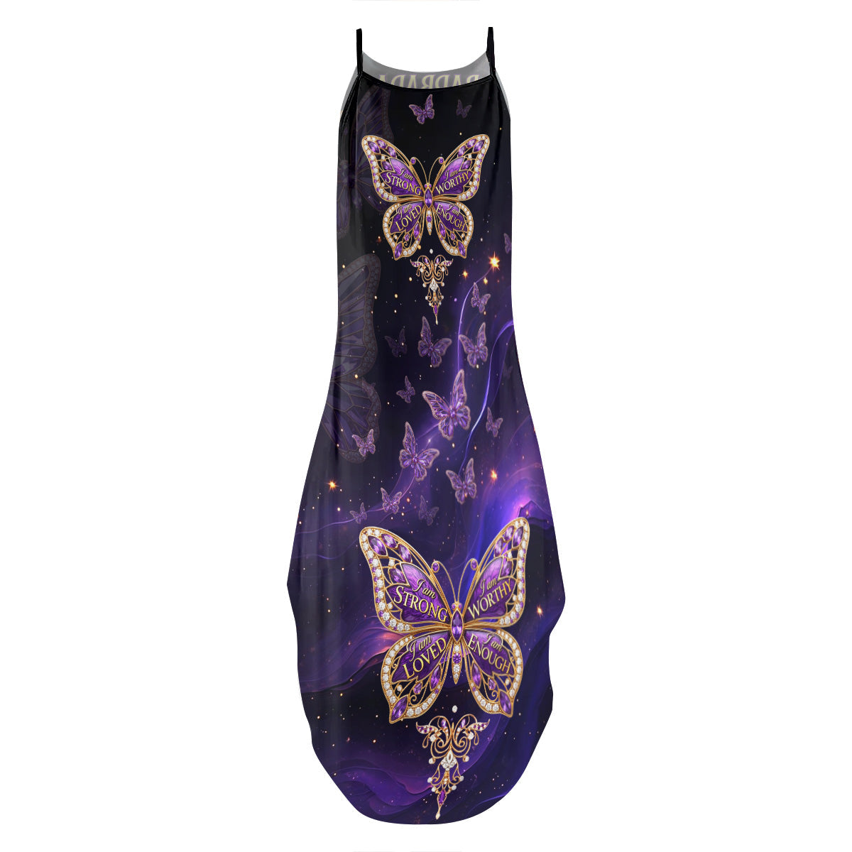 I Am Strong - Personalized Maxi Dress