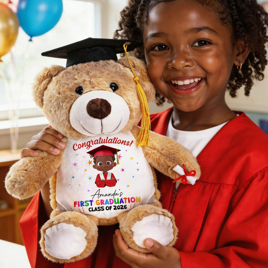My First Graduation - Personalized Graduation Teddy Bear